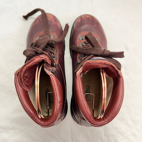 Vintage Vasque boots Sundowner Goretex US womens 8 brown leather lace up hiking - Picture 5 of 15